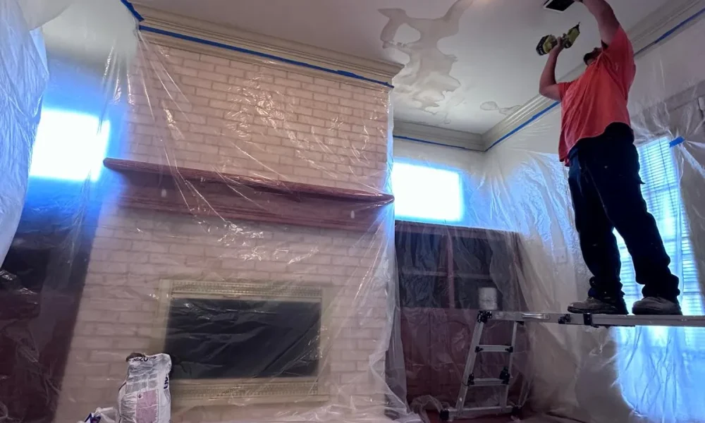 Drywall repair and interior painting 3